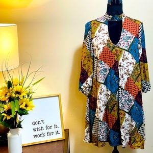 SOLD—Multi colored Dress